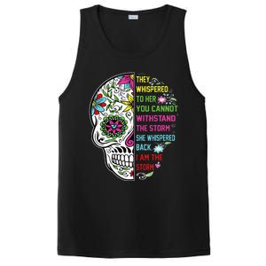 They whispered to her you cannot withstand the storm Skull PosiCharge Competitor Tank