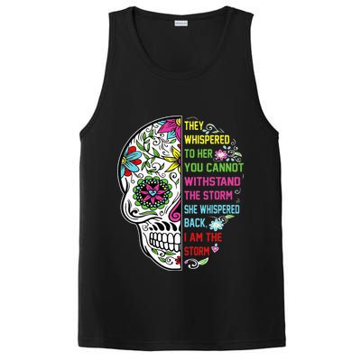They whispered to her you cannot withstand the storm Skull PosiCharge Competitor Tank