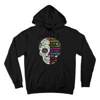 They whispered to her you cannot withstand the storm Skull Tall Hoodie