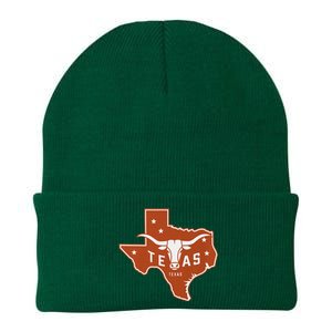 Texas Western Texas Map Knit Cap Winter Beanie