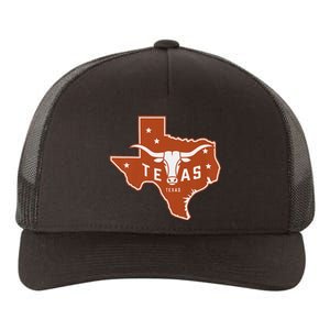 Texas Western Texas Map Yupoong Adult 5-Panel Trucker Hat