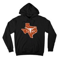 Texas Western Texas Map Hoodie