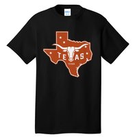 Texas Western Texas Map Tall T-Shirt