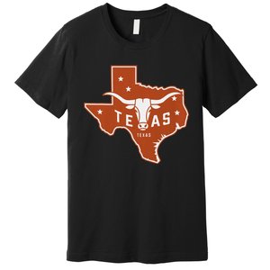 Texas Western Texas Map Premium T-Shirt