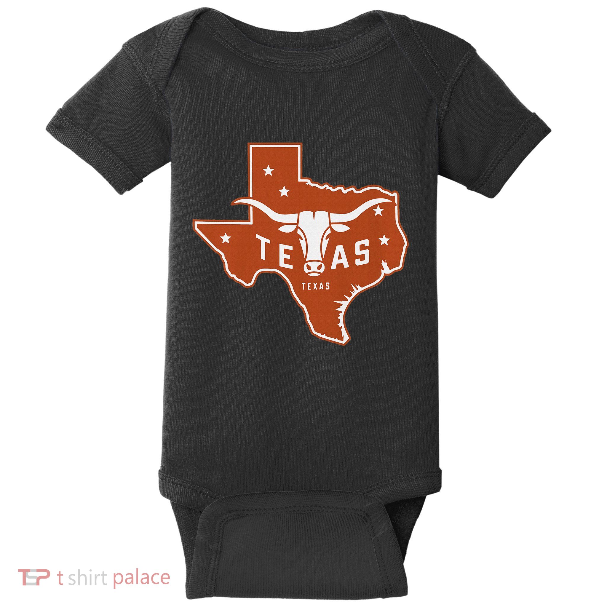 Texas Western Texas Map Baby Bodysuit