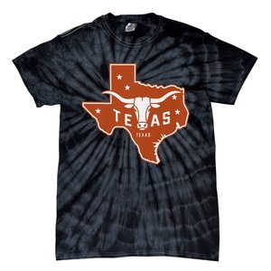 Texas Western Texas Map Tie-Dye T-Shirt