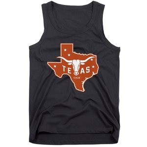 Texas Western Texas Map Tank Top