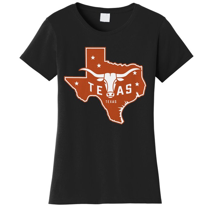 Texas Western Texas Map Women's T-Shirt