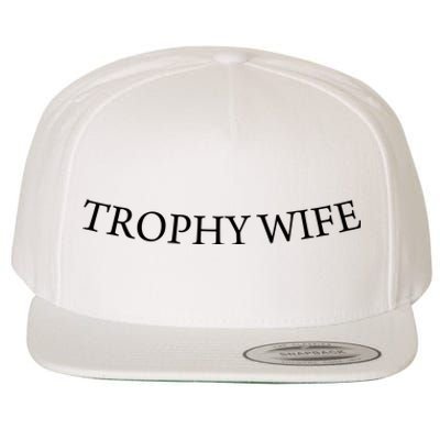 Trophy Wife Wool Snapback Cap