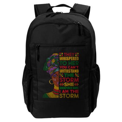 They Whispered To Her You Cannot Withstand The Storm Daily Commute Backpack