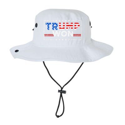 Trump Won The Election Winner 2024 Trump 2.0 Trump Is Back Legacy Cool Fit Booney Bucket Hat