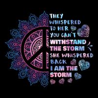 They Whispered To Her You CanT Withstand The Storm Cooling Performance Crew T-Shirt