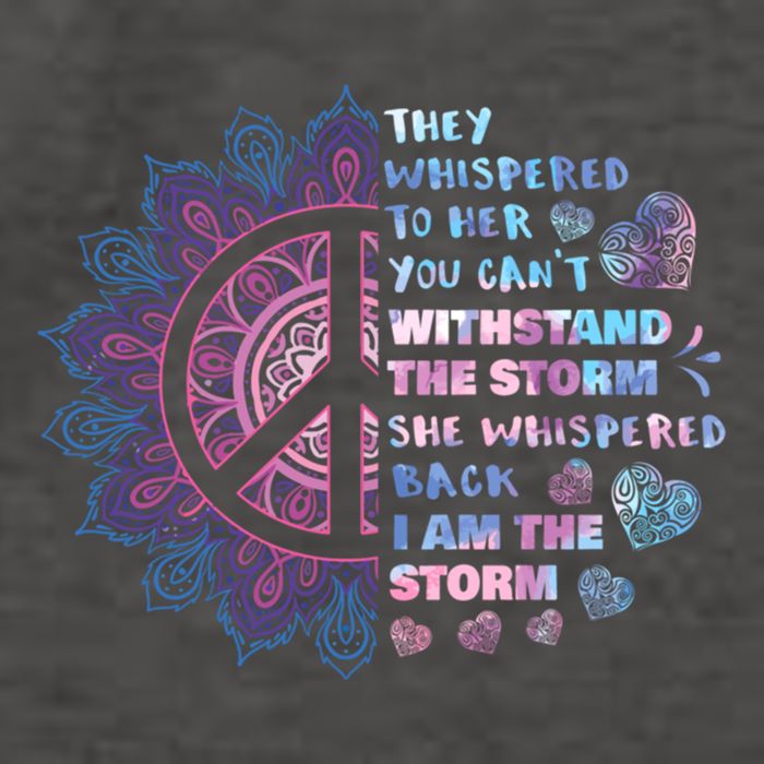 They Whispered To Her You CanT Withstand The Storm Vector Backpack