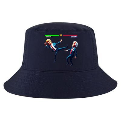 Trump Wins Trump Vs Biden Elections Funny Debate 2024 Cool Comfort Performance Bucket Hat