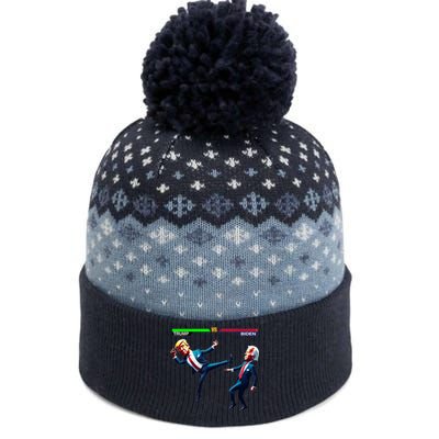 Trump Wins Trump Vs Biden Elections Funny Debate 2024 The Baniff Cuffed Pom Beanie