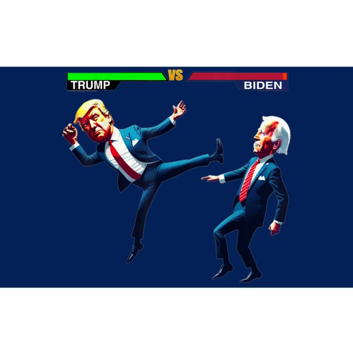 Trump Wins Trump Vs Biden Elections Funny Debate 2024 Bumper Sticker