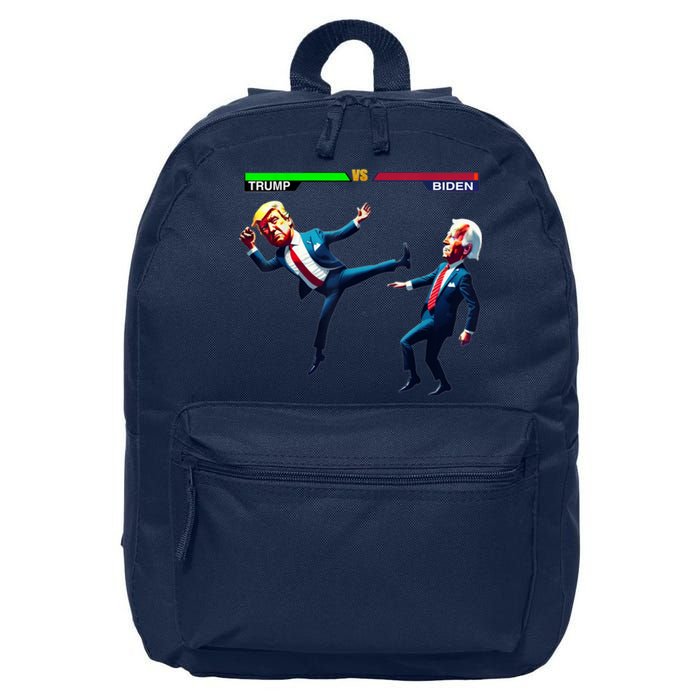 Trump Wins Trump Vs Biden Elections Funny Debate 2024 16 in Basic Backpack