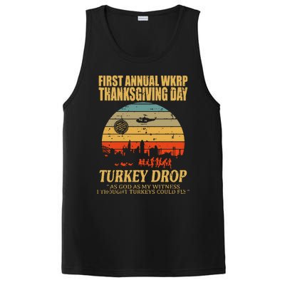 Thanksgiving Wkrp Turkey Drop PosiCharge Competitor Tank