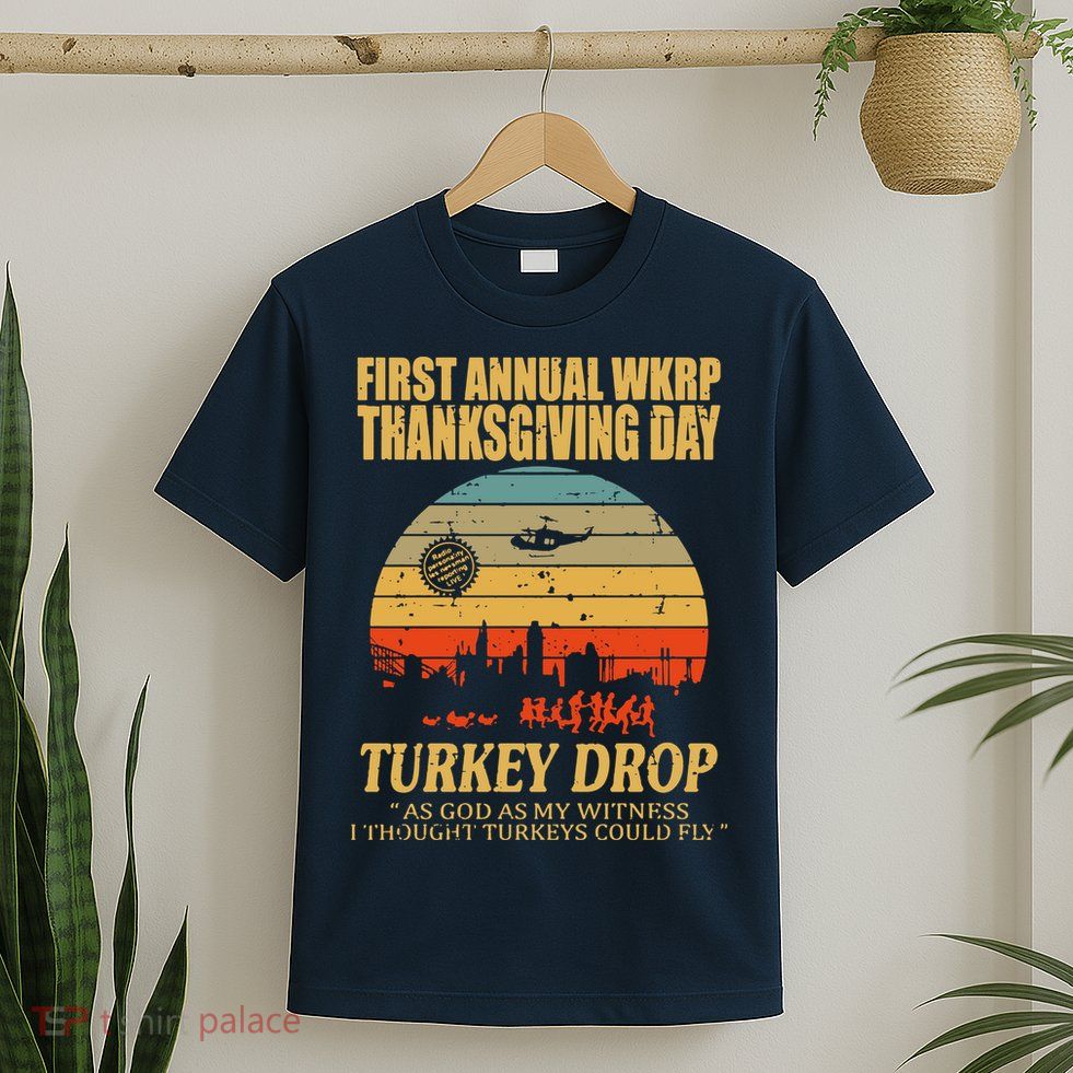 Thanksgiving Wkrp Turkey Drop T-Shirt