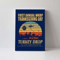 Thanksgiving Wkrp Turkey Drop Canvas