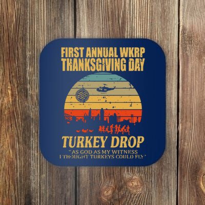 Thanksgiving Wkrp Turkey Drop Coaster