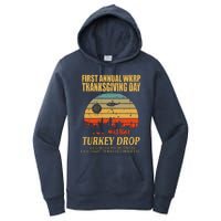 Thanksgiving Wkrp Turkey Drop Women's Pullover Hoodie