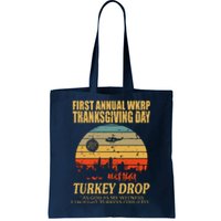 Thanksgiving Wkrp Turkey Drop Tote Bag