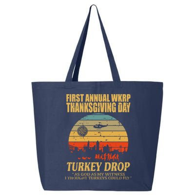 Thanksgiving Wkrp Turkey Drop 25L Jumbo Tote