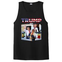 Trump Works The Drivethru Fast Food Worker French Fries PosiCharge Competitor Tank