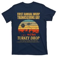 Thanksgiving Wkrp Turkey Drop T-Shirt