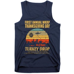 Thanksgiving Wkrp Turkey Drop Tank Top