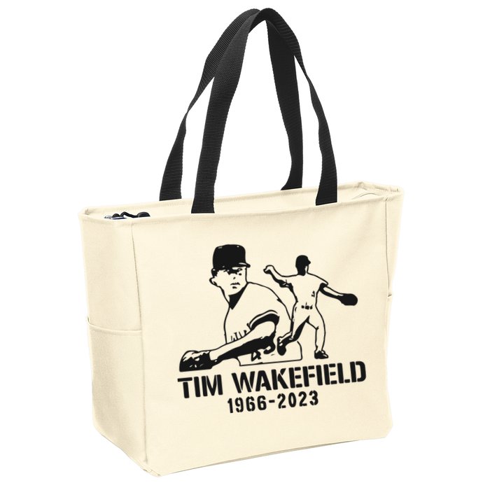 Tim Wakefield Zip Tote Bag