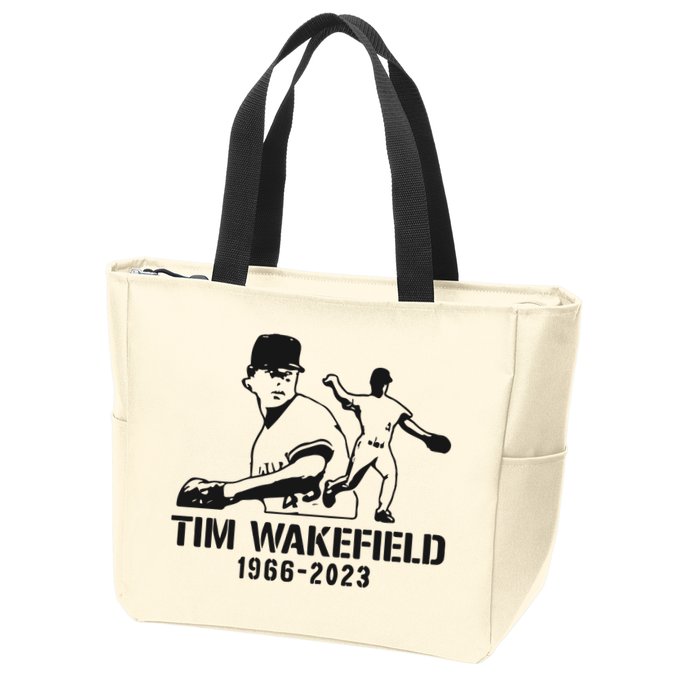 Tim Wakefield Zip Tote Bag