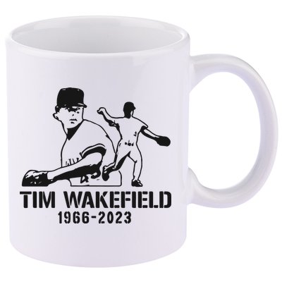 Tim Wakefield 11oz C Handle Ceramic Mug