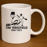 Tim Wakefield 11oz C Handle Ceramic Mug