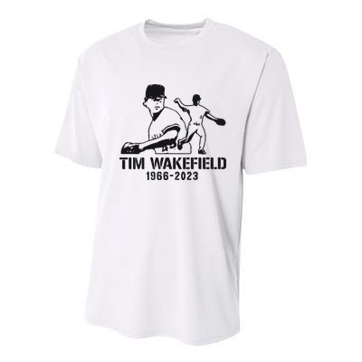 Tim Wakefield Youth Performance Sprint T-Shirt