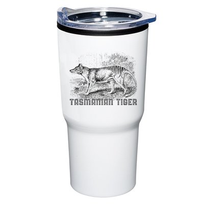 Tasmanian Wolf Tiger Thylacine Australian Extinction Gift Tumbler