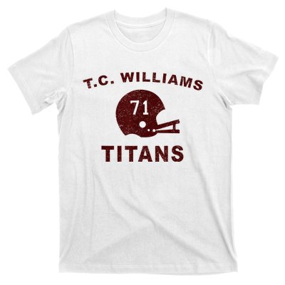 T.C. Williams Titan Football Helmet T-Shirt