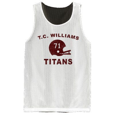 T.C. Williams Titan Football Helmet Mesh Reversible Basketball Jersey Tank