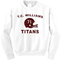 T.C. Williams Titan Football Helmet Kids Sweatshirt