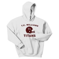 T.C. Williams Titan Football Helmet Kids Hoodie