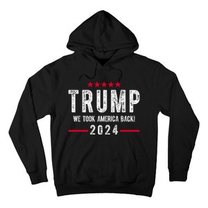 Trump Won Take America Back 2024 Hoodie