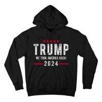 Trump Won Take America Back 2024 Hoodie