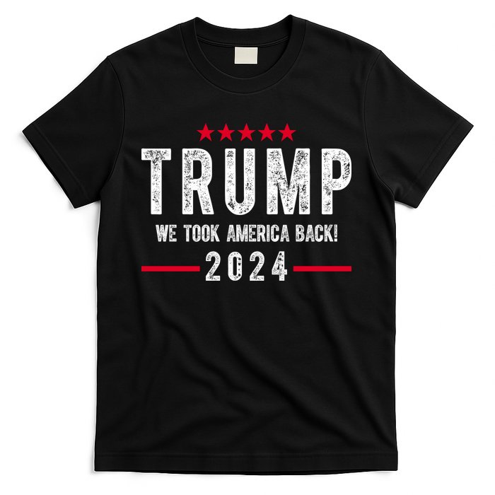 Trump Won Take America Back 2024 T-Shirt