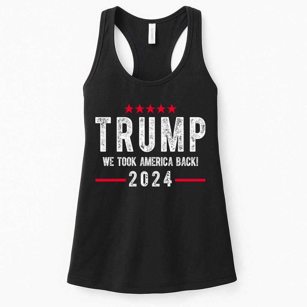 Trump Won Take America Back 2024 Womens Tank Top
