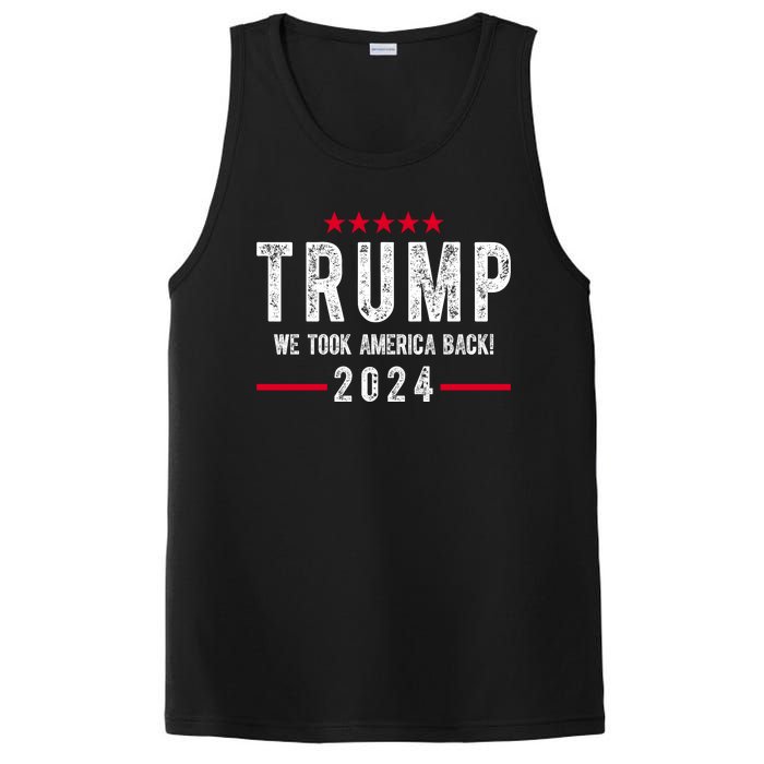 Trump Won Take America Back 2024 PosiCharge Competitor Tank