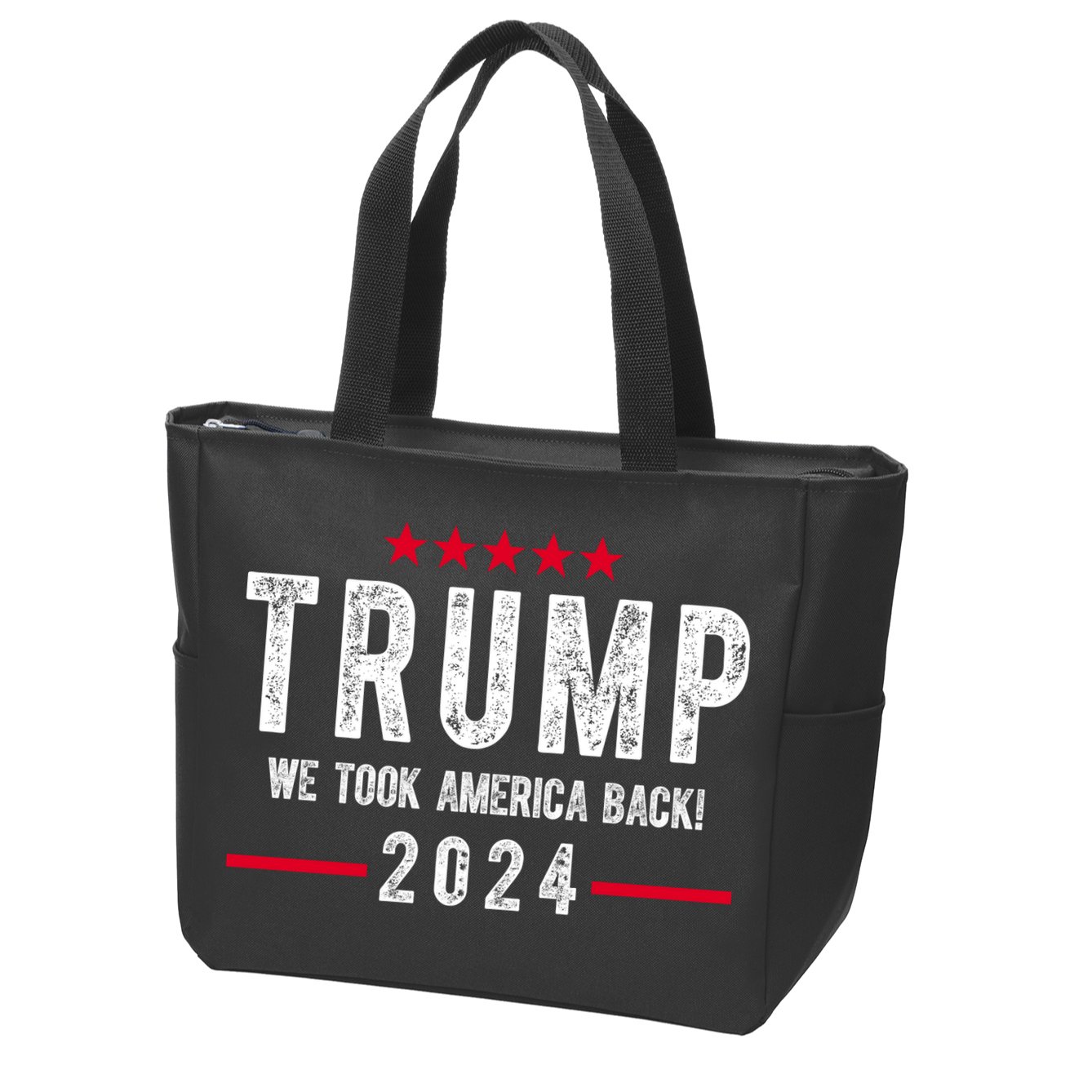 Trump Won Take America Back 2024 Zip Tote Bag