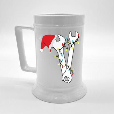 Tool Wrench Technician Mechanic Engineer Christmas Beer Stein