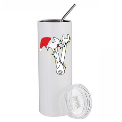 Tool Wrench Technician Mechanic Engineer Christmas Stainless Steel Tumbler