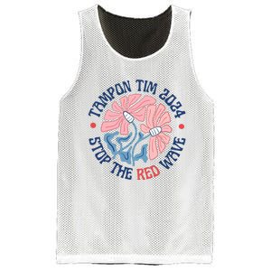 Tim Walz Tampon 2024 Presidential Race Vote Blue Madam President Kamala Mesh Reversible Basketball Jersey Tank